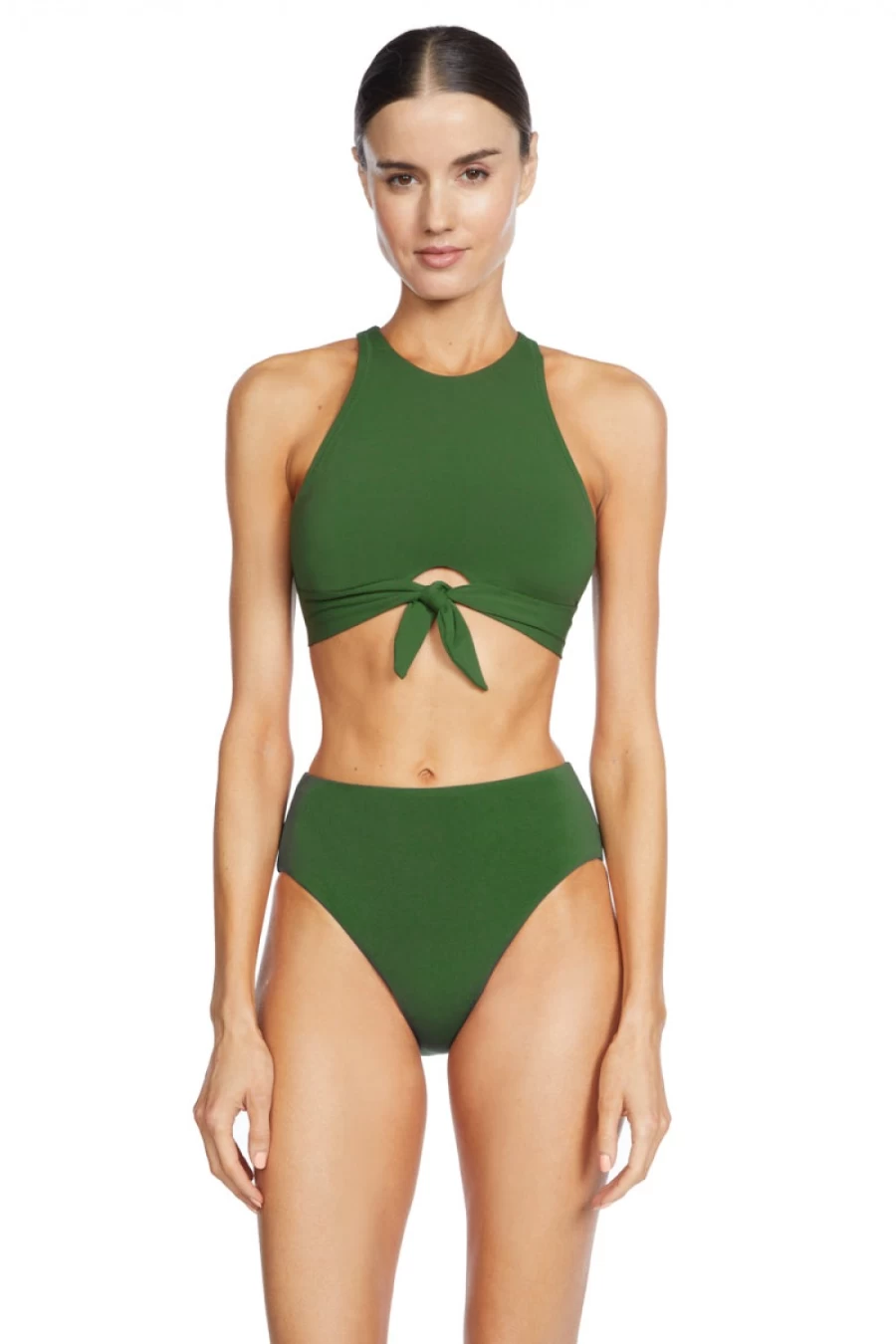 Robin Piccone Women's Sage High Waist Bikini Bottom - Ava Style