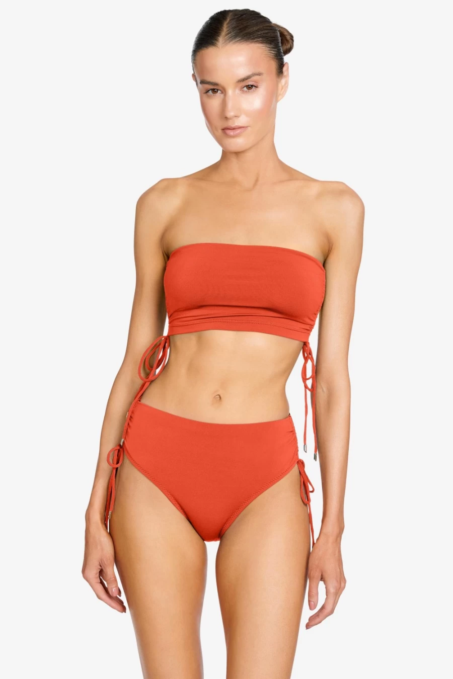 Robin Piccone Women's Aubrey Bandeau Bikini Top - Stylish Swimwear for Summer Beachwear