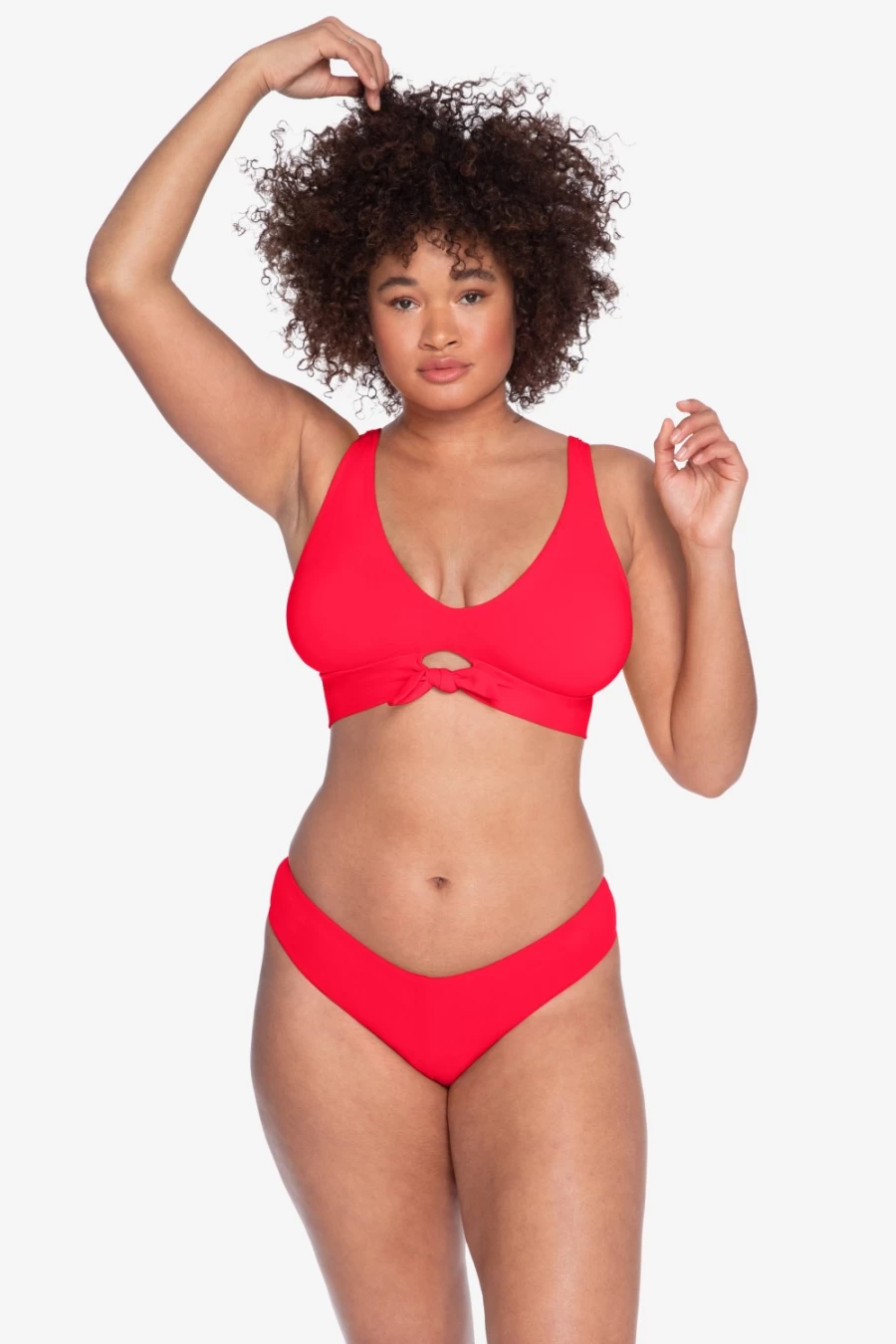 Robin Piccone Women's Ava High Leg Bikini Bottom - Sexy Swimwear for Women