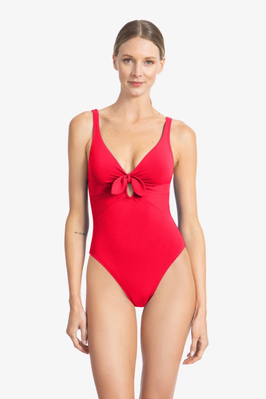Robin Piccone Women's Ava Knot One Piece Swimsuit