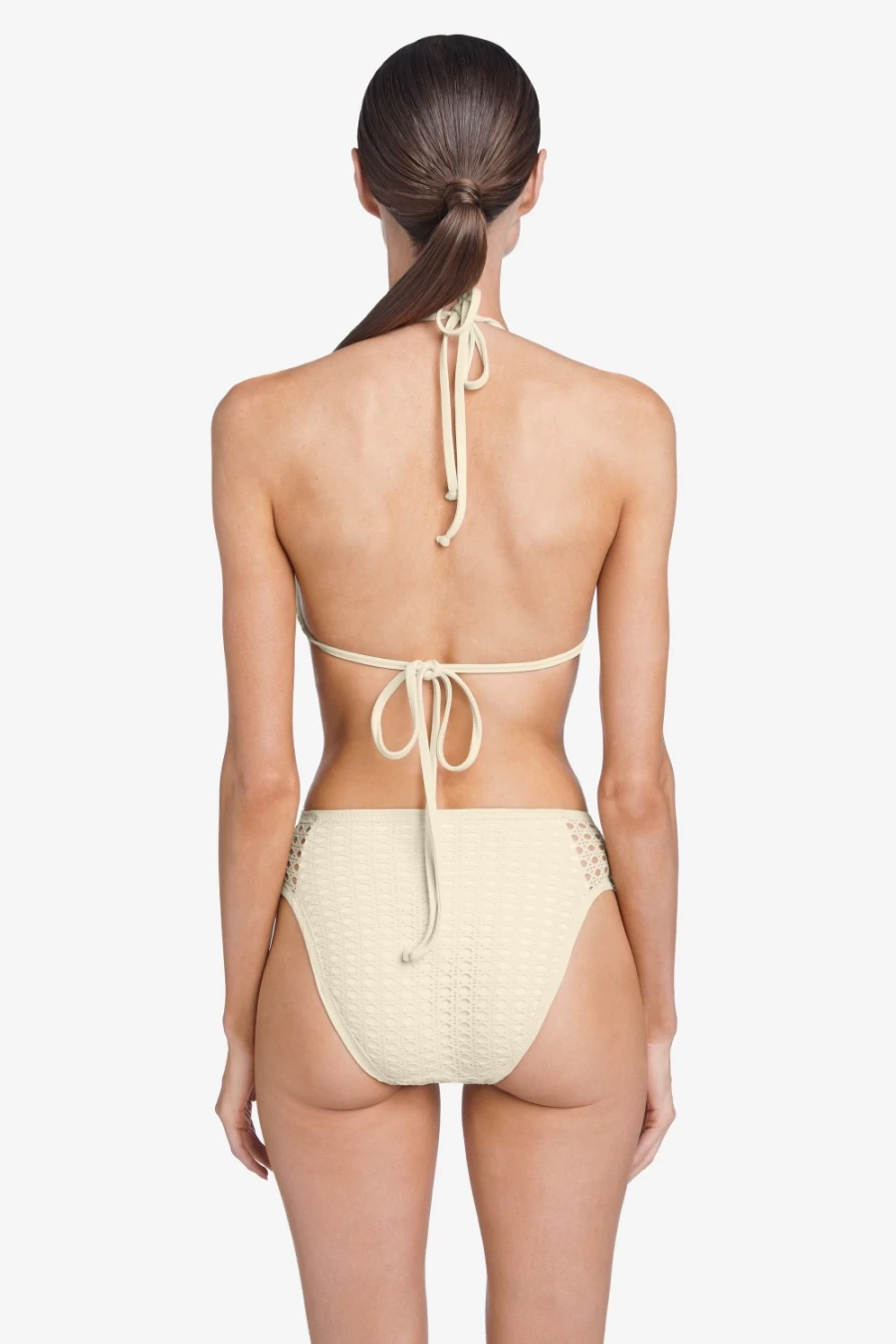Robin Piccone Women's Ecru Marlow Bikini Top