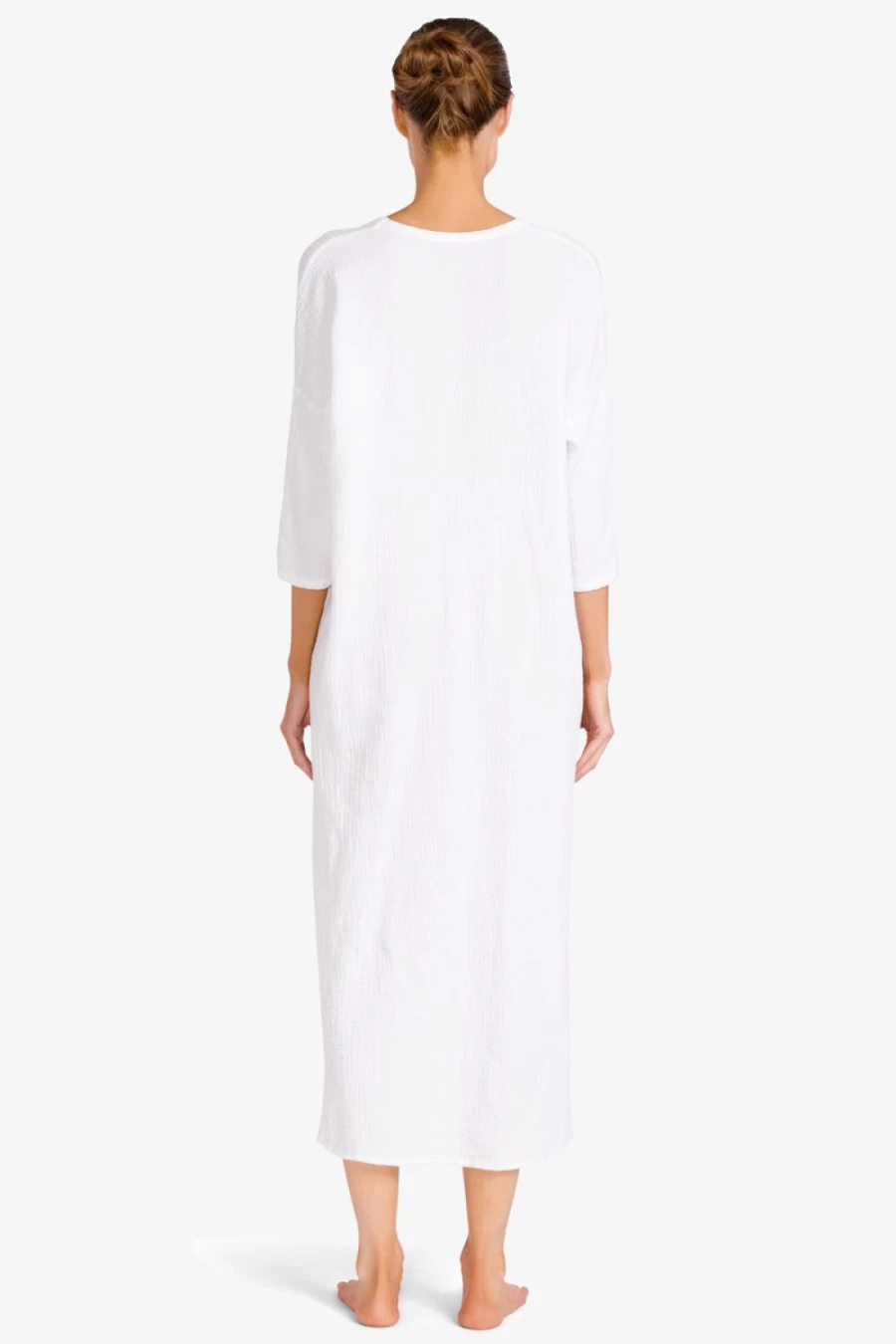 Robin Piccone Women's Emily V-Neck Tunic Dress - Flowy Casual Chic Style