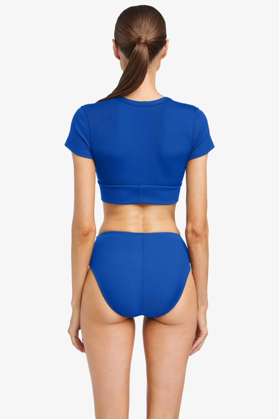 Robin Piccone Women's Lapis Raglan Bikini Top - Amy Style Swimwear