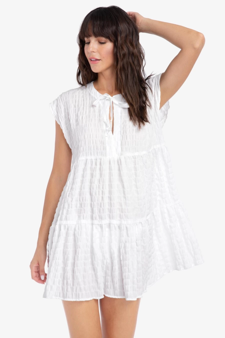 Robin Piccone Women's Fiona Flouncy Dress - Elegant Flowy Style