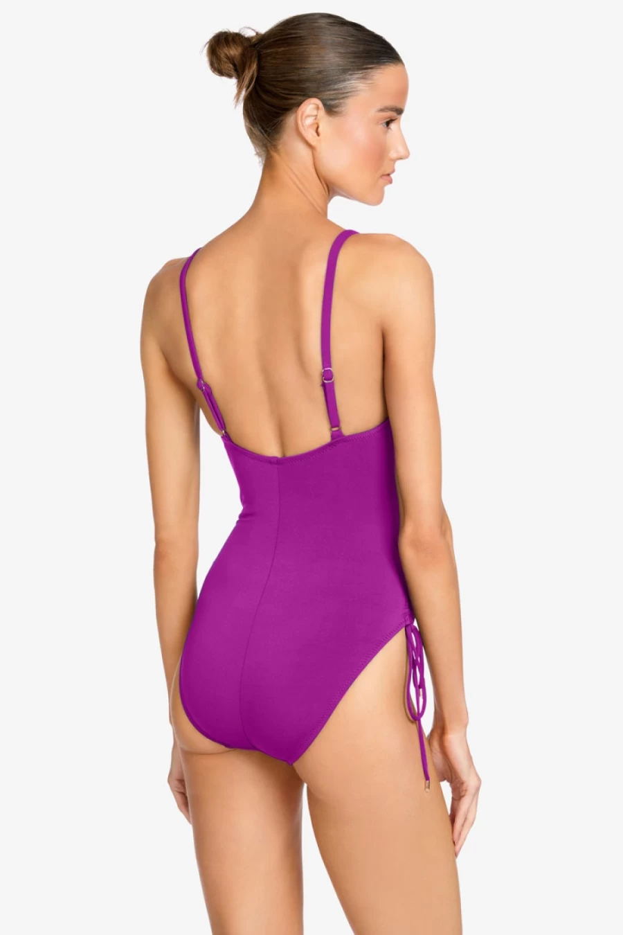 Robin Piccone Women's Aubrey One Piece Swimsuit with Keyhole Detail