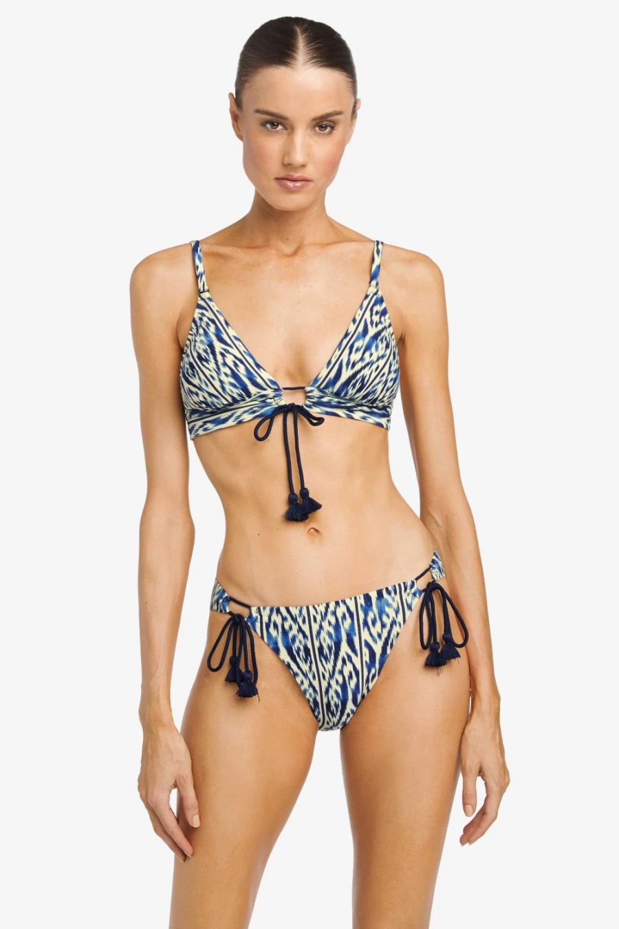 Robin Piccone Women's Lapis Triangle Bikini Top - Aabra