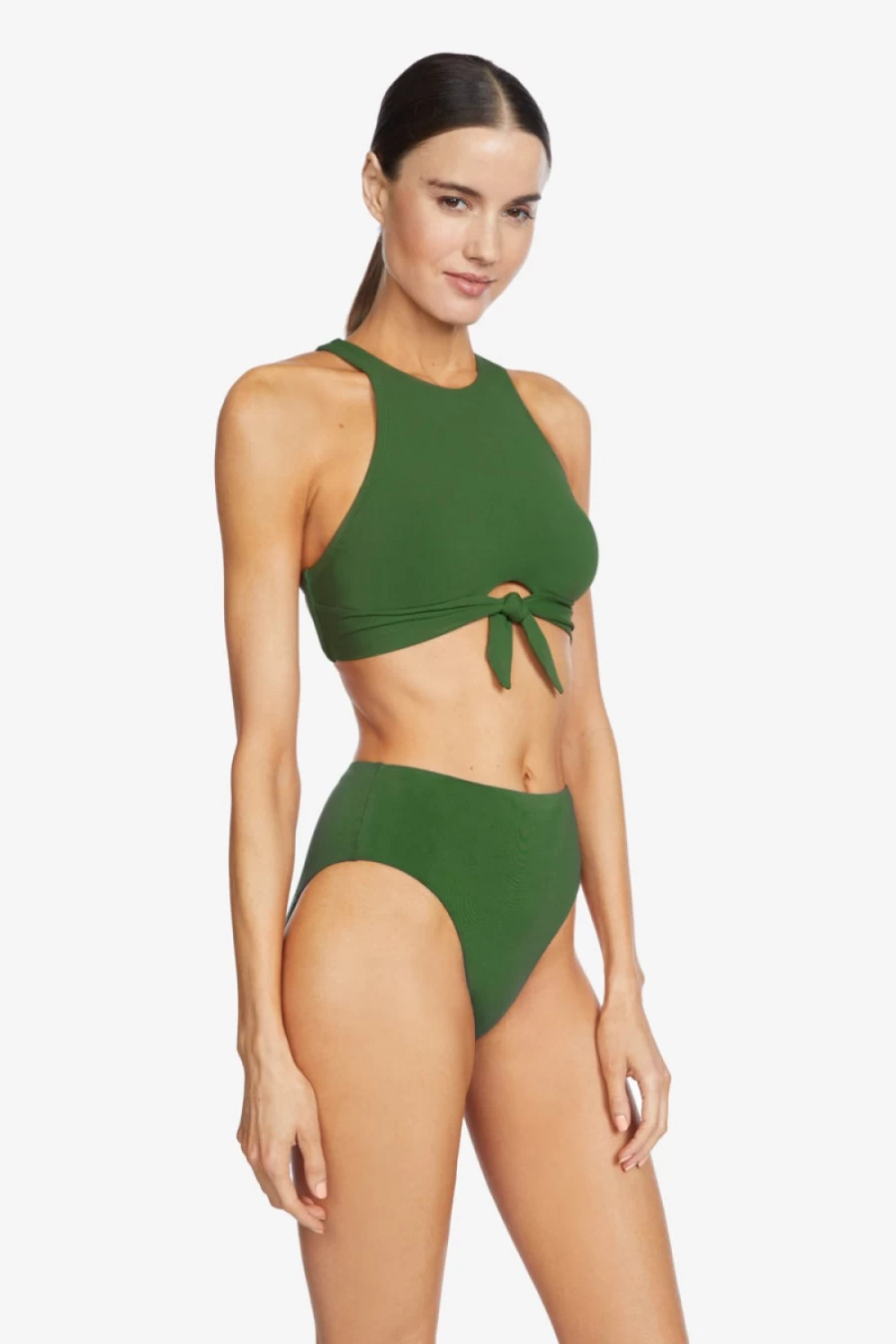 Robin Piccone Women's Ava X Back Halter Top