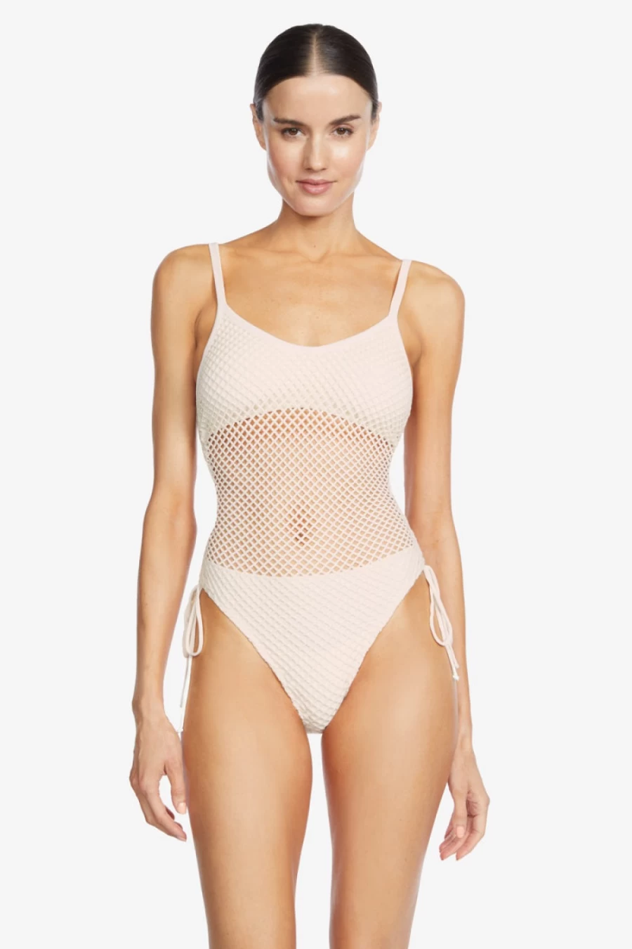 Robin Piccone Women's Ecru Pua Mio One-Piece Swimsuit