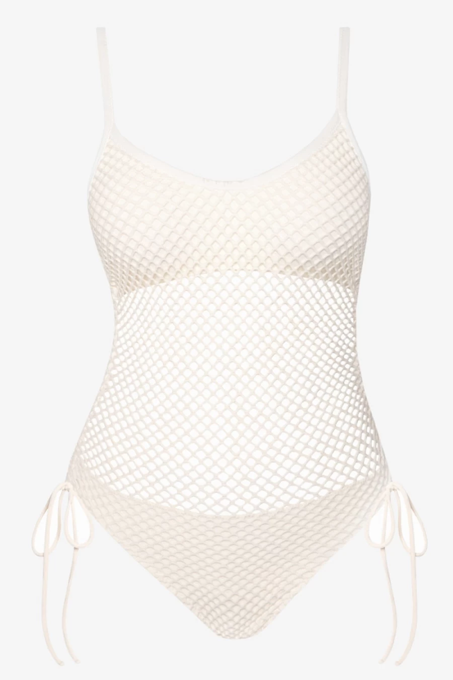 Robin Piccone Women's Ecru Pua Mio One-Piece Swimsuit