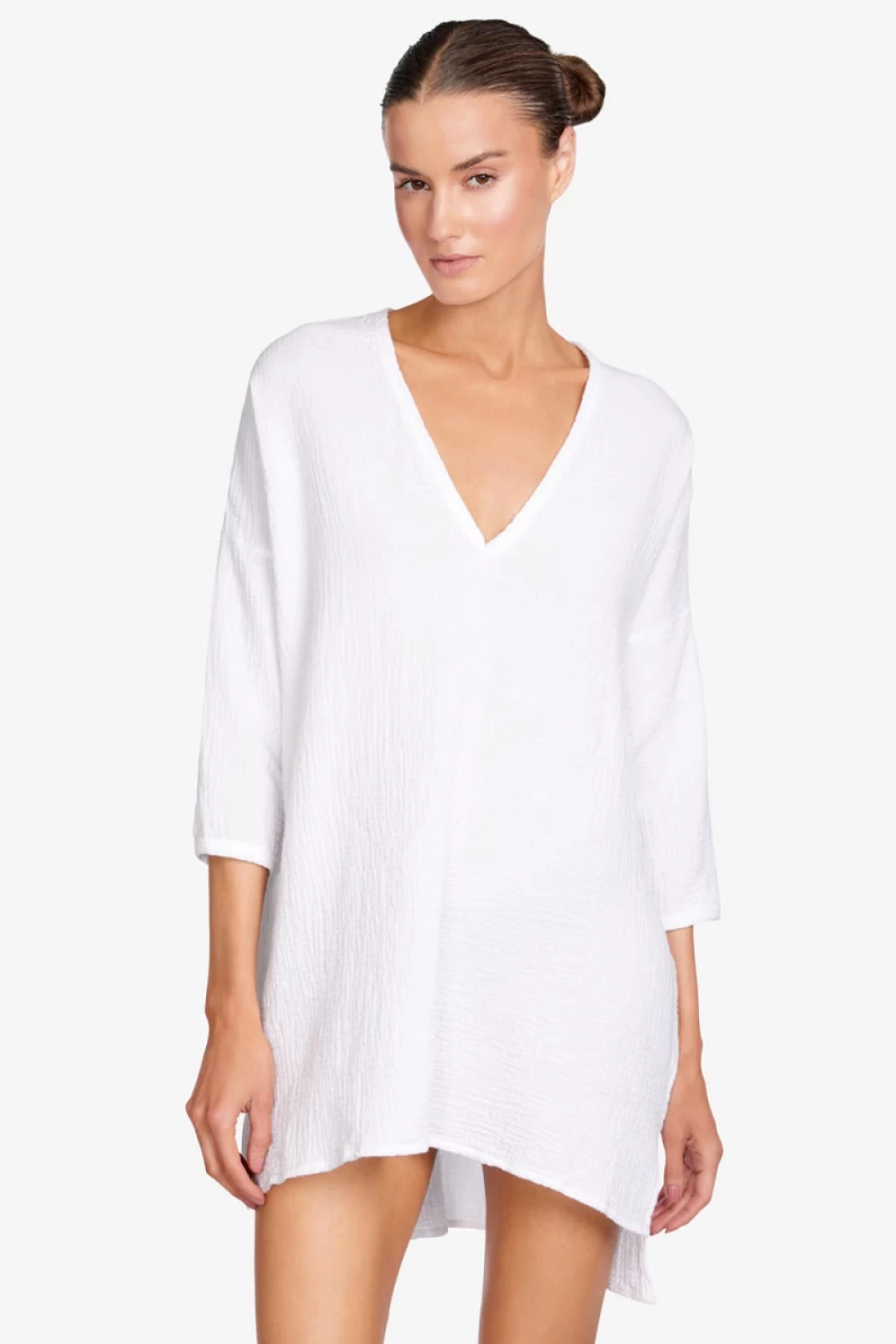Robin Piccone Women's Emily V-Neck Tunic Top