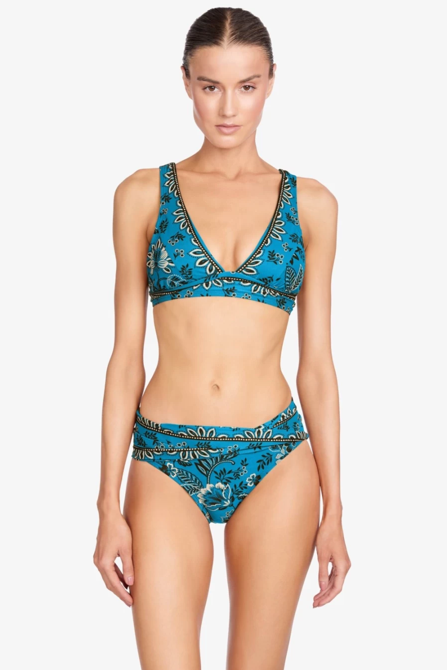 Robin Piccone Women's Apollonia Twist Bottom Swimsuit Cover-Up