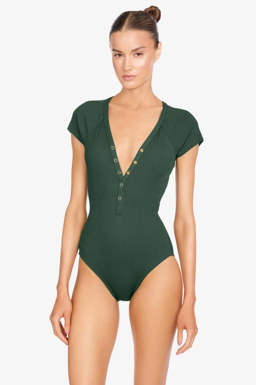 Robin Piccone Women's Amy Raglan One Piece Jumpsuit