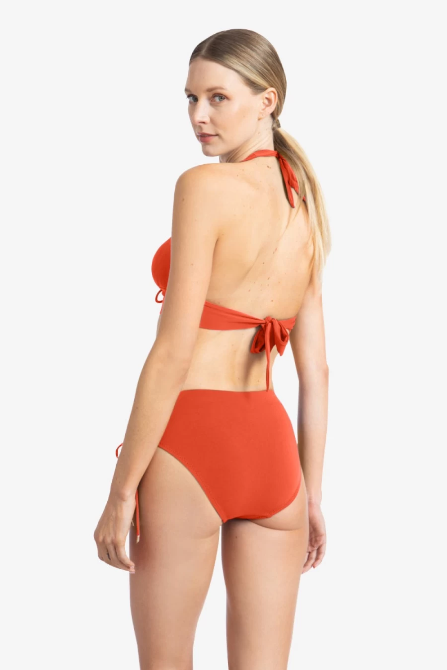 Robin Piccone Women's Aubrey Halter Bikini Top - Stylish Swimwear for Summer