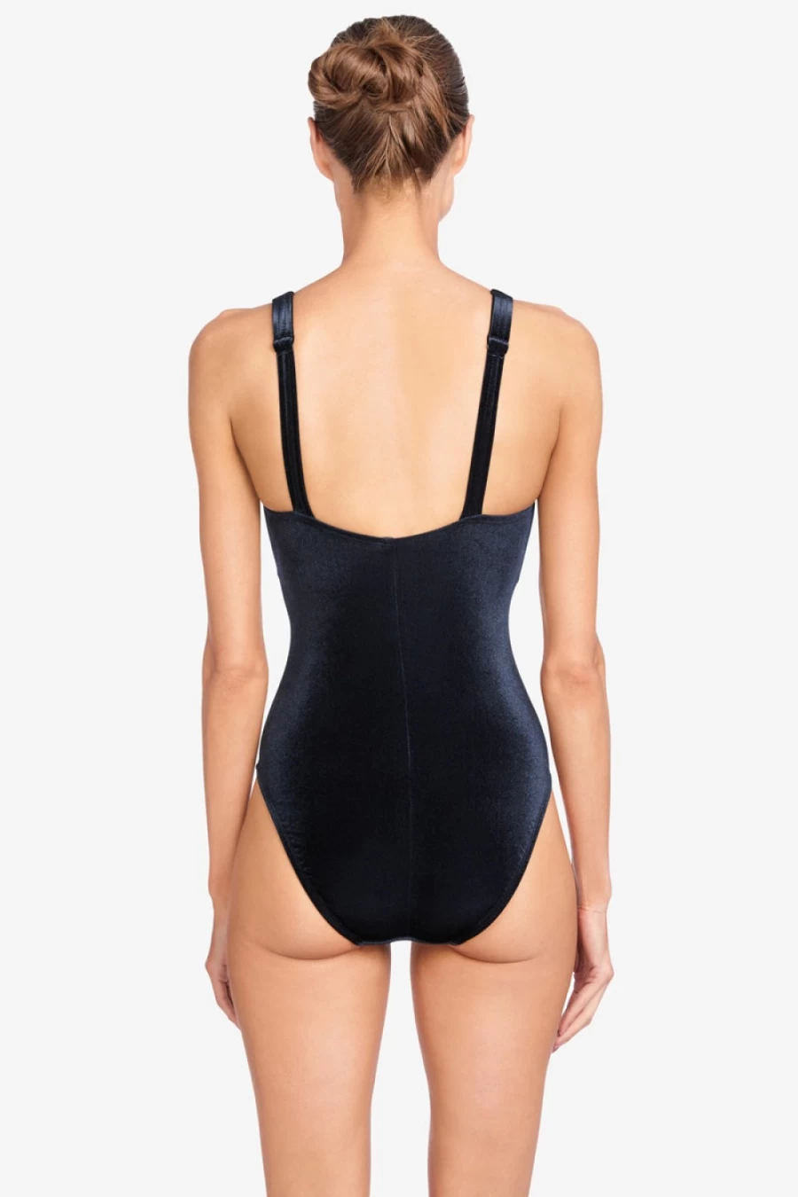 Robin Piccone Women's Black Plunge One Piece Swimsuit | Roxy Style