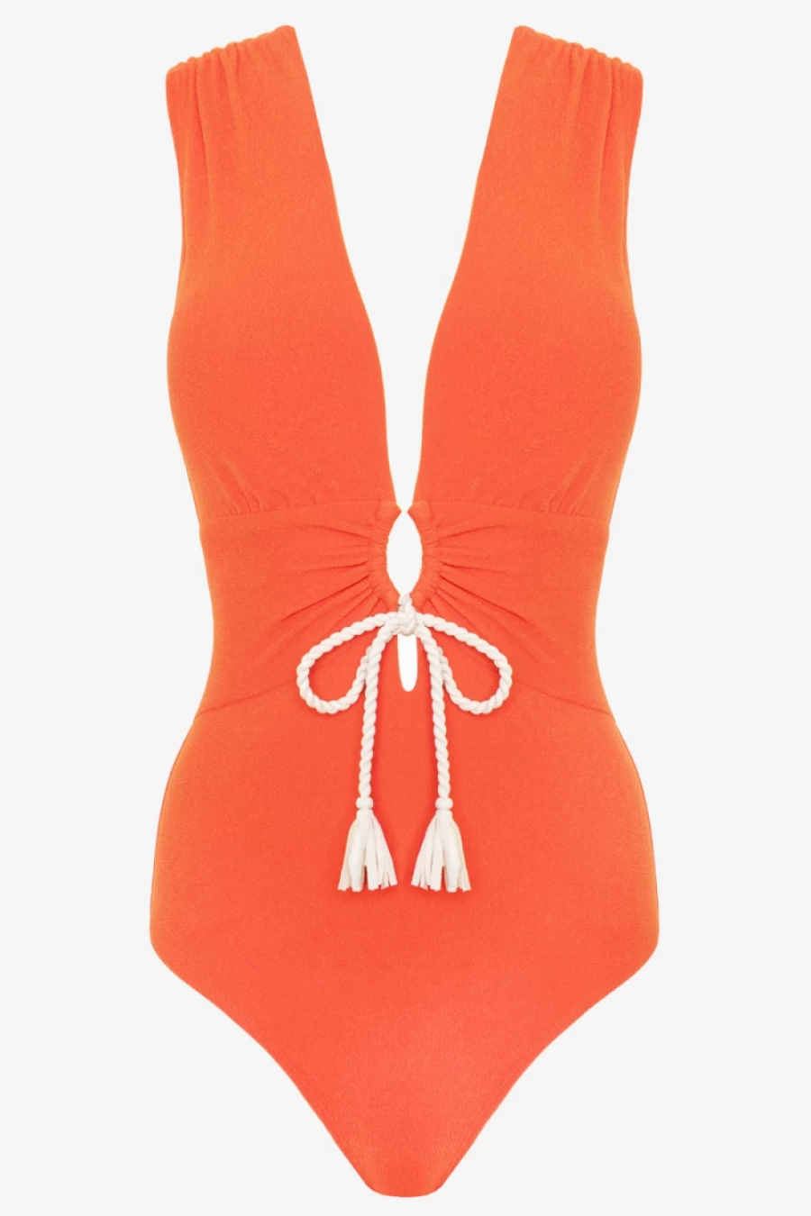 Robin Piccone Women's Marmalade Soliel Capsleeve One Piece Swimsuit