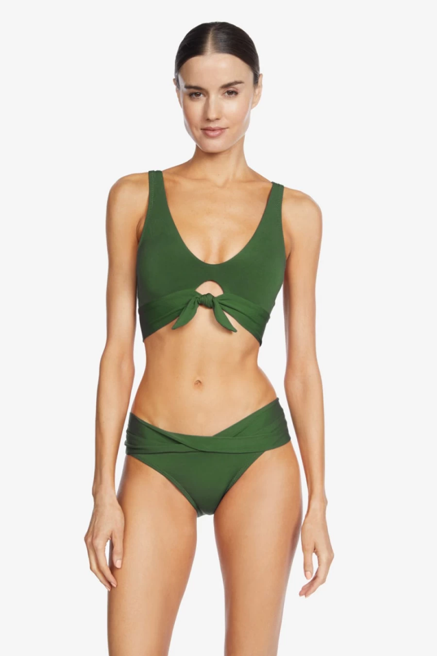 Robin Piccone Women's Sage Ava Knot Bikini Top