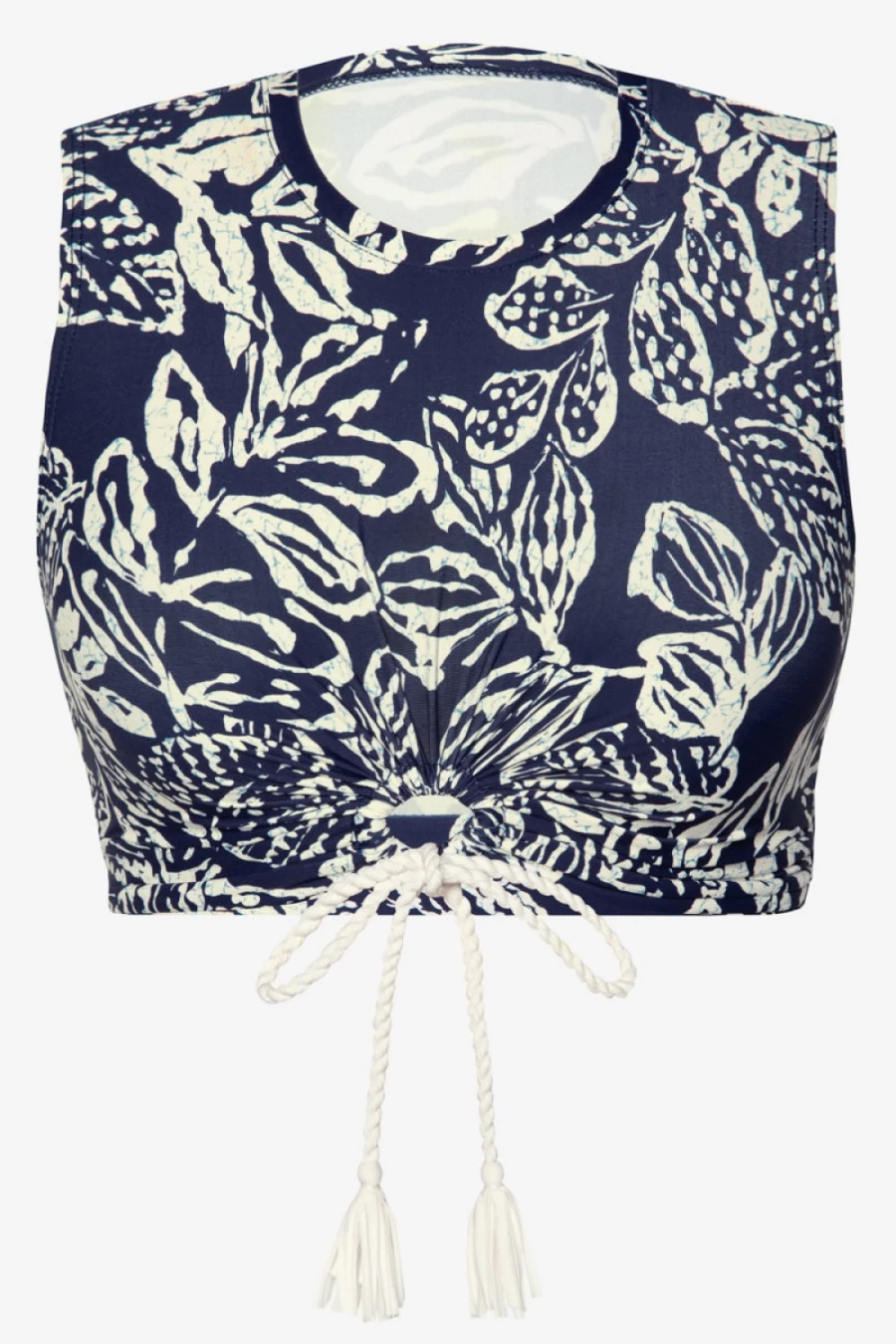 Robin Piccone Women's Navy/Ecru Indah Tank Top