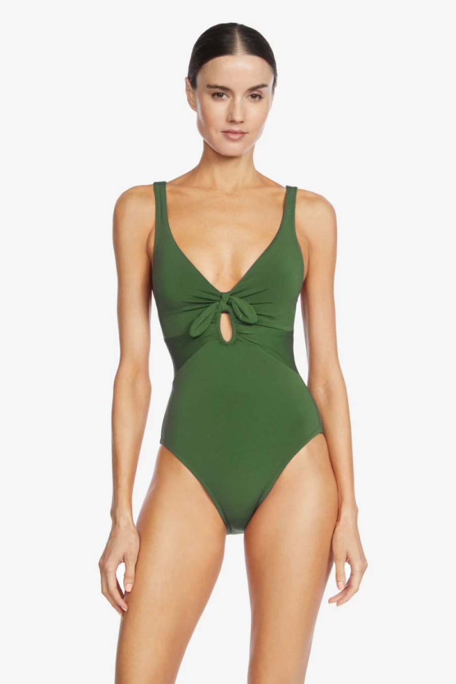 Robin Piccone Women's Sage Ava Knot One Piece Swimsuit