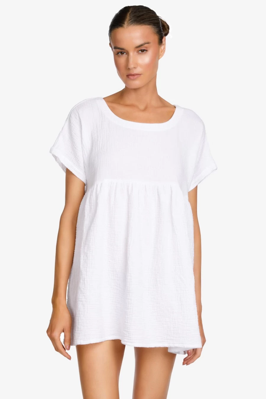 Robin Piccone Women's Emily Floral Beach Dress - Summer Boho Chic Swim Cover Up