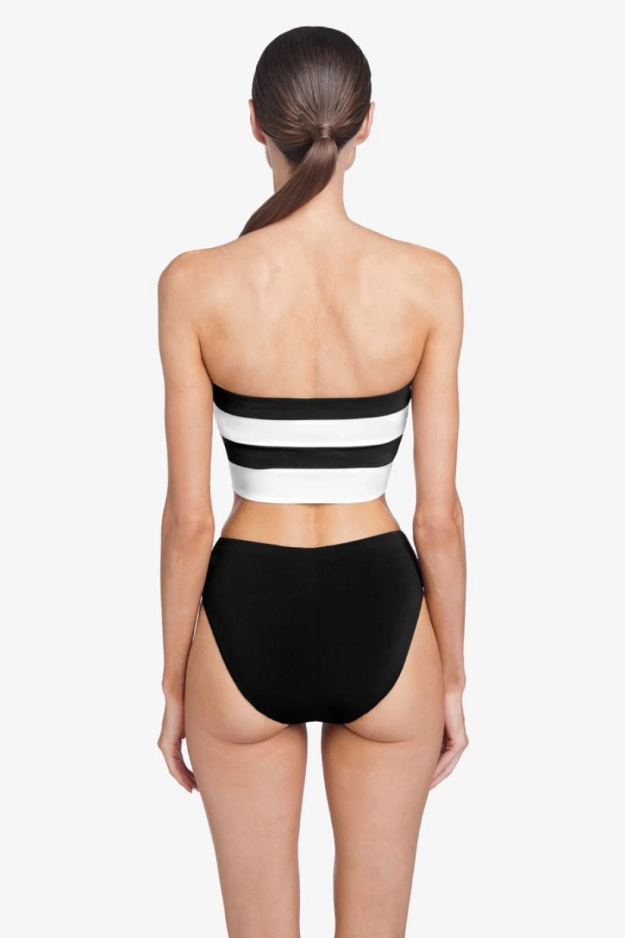 Robin Piccone Women's Black Emma Bandeau Top