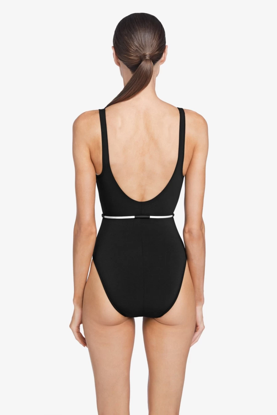Robin Piccone Women's Black Emma One Piece Swimsuit