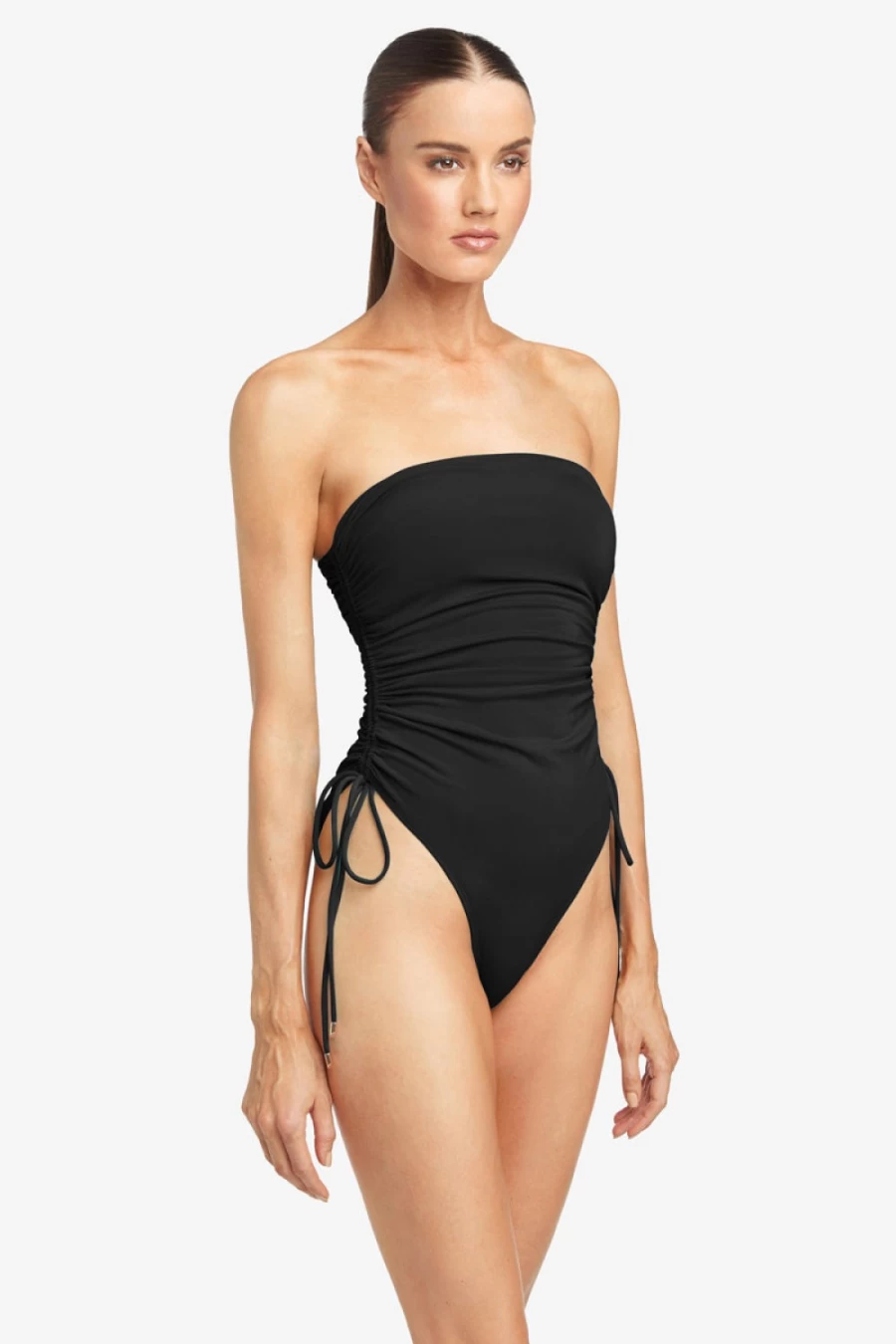 Robin Piccone Women's Aubrey Bandeau One Piece Swimsuit