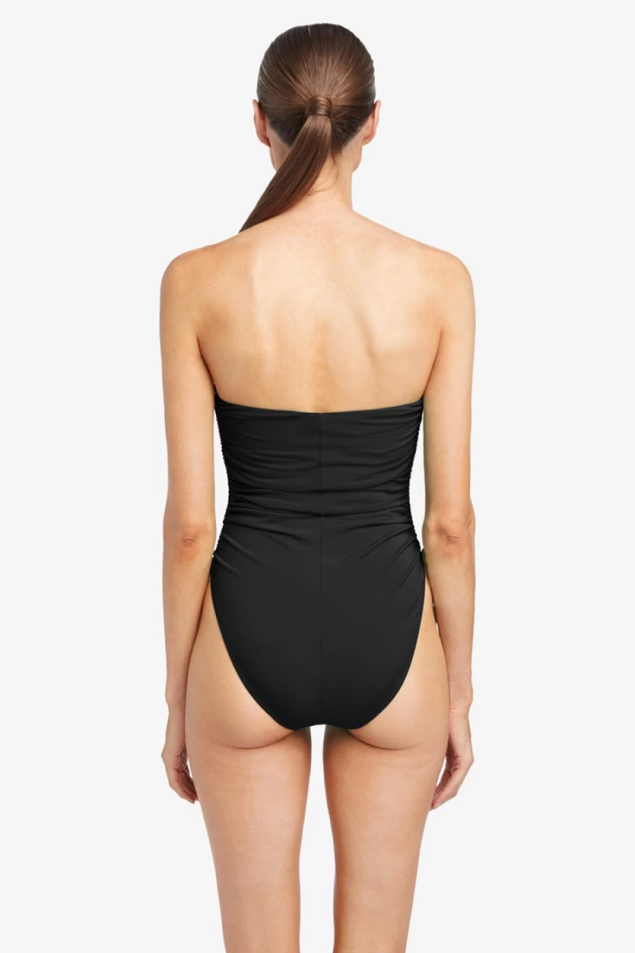 Robin Piccone Women's Aubrey Bandeau One Piece Swimsuit