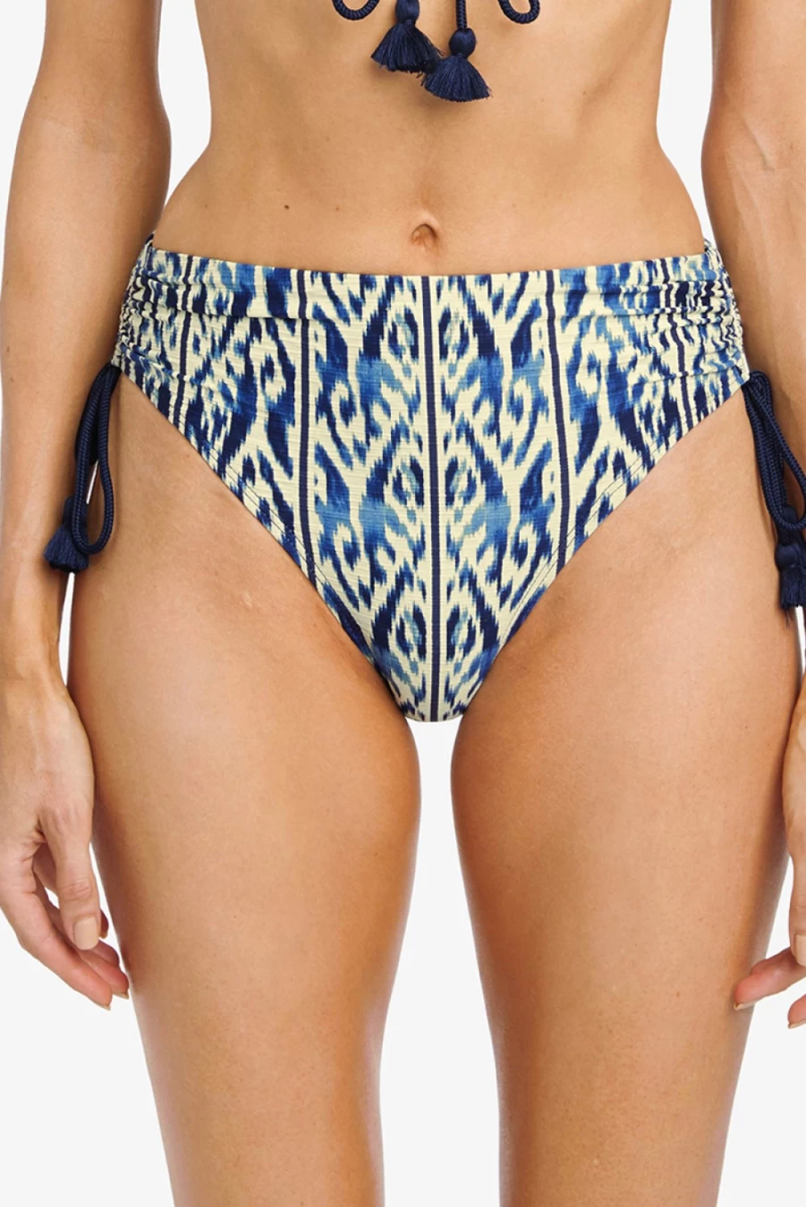 Robin Piccone Women's High Waist Bikini Bottom - Lapis
