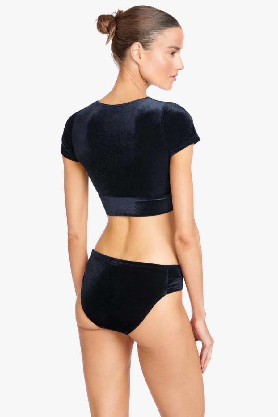 Robin Piccone Women's Black Roxy Bikini Top - Stylish Swimwear for Summer