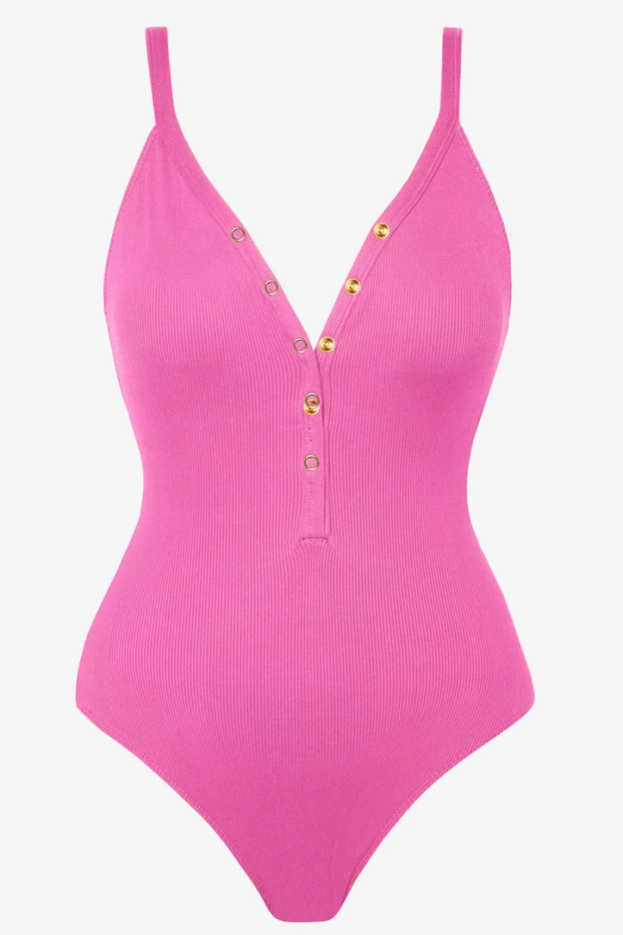 Robin Piccone Women's Amy V-Neck One Piece Swimsuit