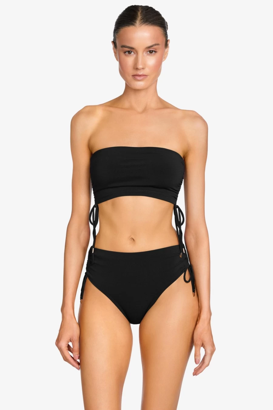 Robin Piccone Women's High Waist Bikini Bottom - Aubrey Style Swimwear